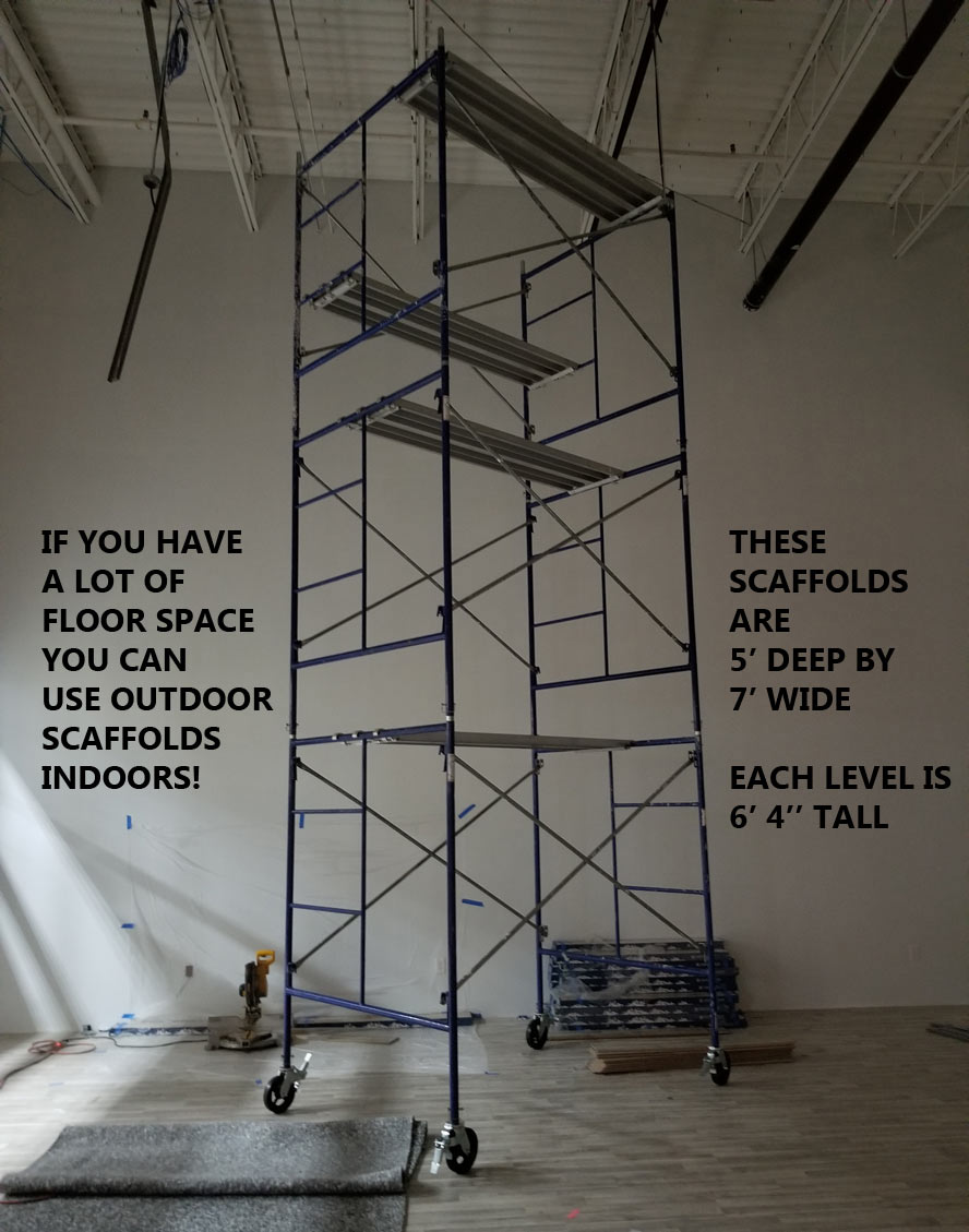 scaffolding rental and prices
