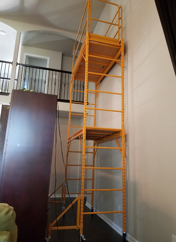 price of scaffolding rental